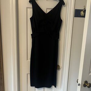Designer Black Sleeveless Dress